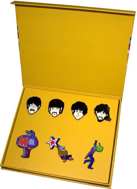 Actual product image The Beatles Yellow Submarine Characters Badge Set (Pack of 7)