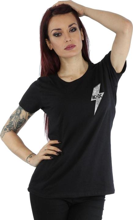 Produktbild AC/DC Small Lightning Bolt TShirt aus Baumwolle (S)