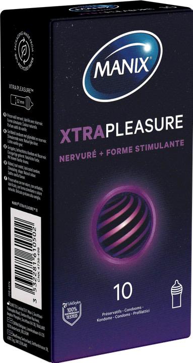 Actual product image Manix Xtra Pleasure Praeservative 10 (10 pcs.)