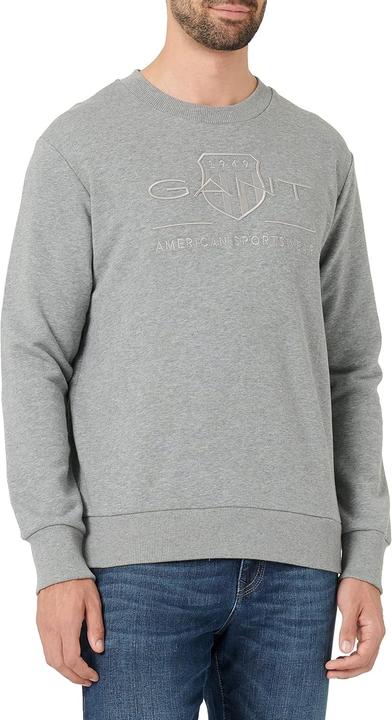 Produktbild GANT Herentrui, gemengd grijs, 5XL (5XL)