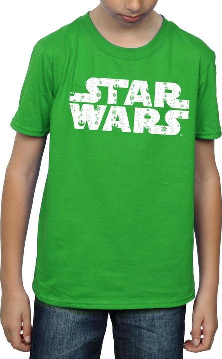 Produktbild Star Wars Christmas Logo TShirt Jungen (152, 158)