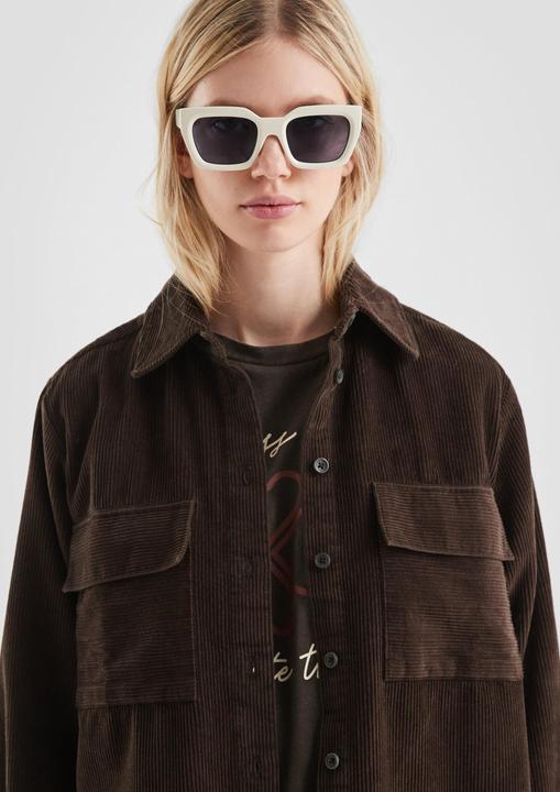 Immagine prodotto s.Oliver Bluse Cord-Overshirt mit Brusttaschen (38)