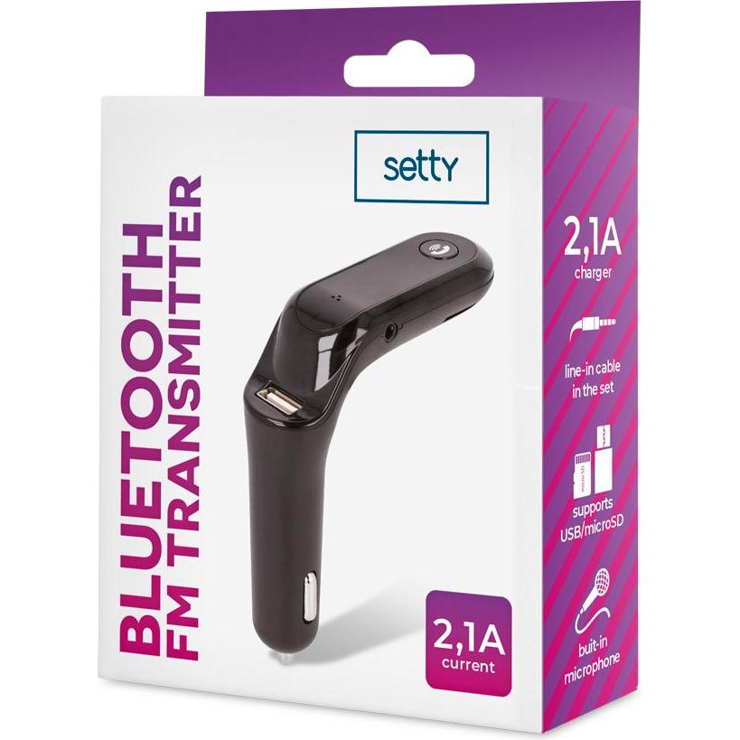 Thumbnail - Setty, Autoradio Zubehör, FM-Bluetooth-Sender TFM-02