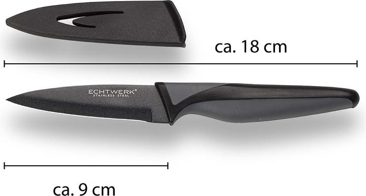 Produktbild Echtwerk Schälmesser "BlackSteel" (9 cm)