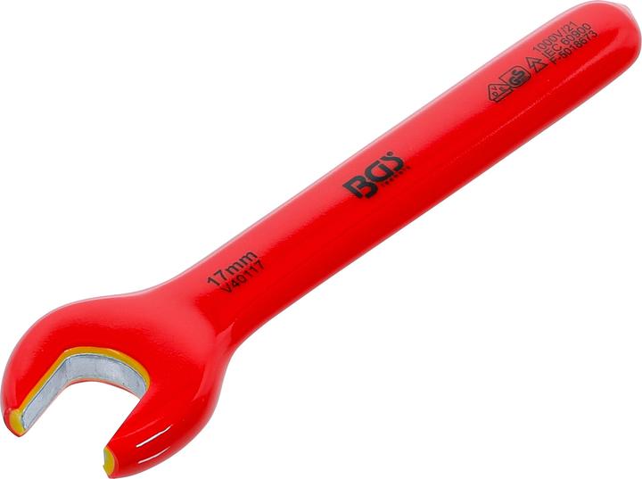 Actual product image BGS VDE Single Open End Spanner | 17 mm (17 mm)