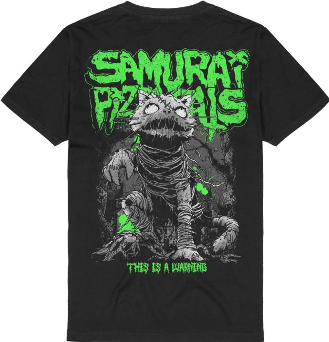Produktbild Samurai Pizza Cats Warning (XL)
