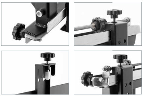 Image du produit Hagor VWH-5 Support vidéo mural pour écrans 140 à 190cm 55 à 75 pouces réglage fin de la profondeur tr... (Mur, 65", 150 kg)