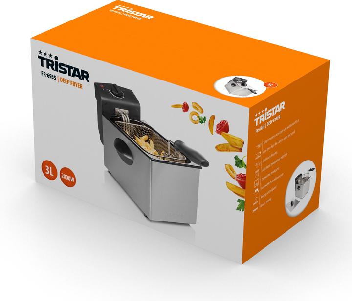 Produktbild Tristar FR-6935 Eins 3l 2000W Schwarz
