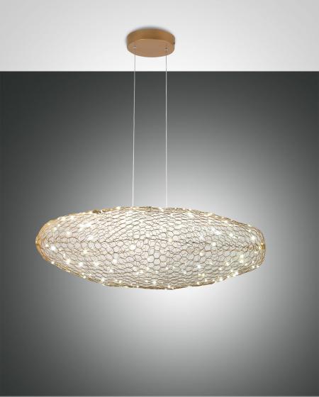 Image du produit Fabas Luce Suspension LED Sumter or 18W (1780 lm)