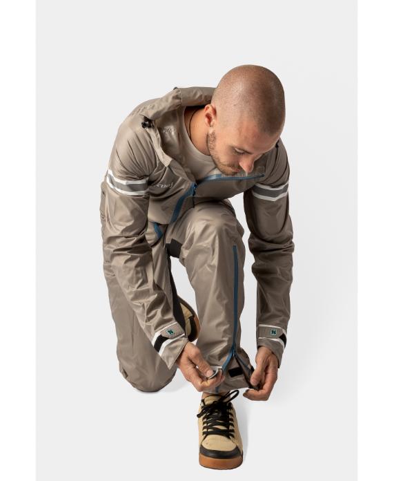 Actual product image dirtlej Commutesuit Road Edition, beige/blue, L (L)