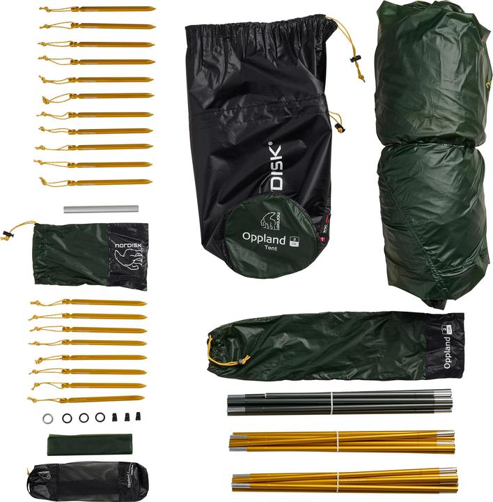 Immagine prodotto Nordisk Oppland 2 Lw (2.0) Tent (Tenda a tunnel, 1.70 kg, 2 persone)