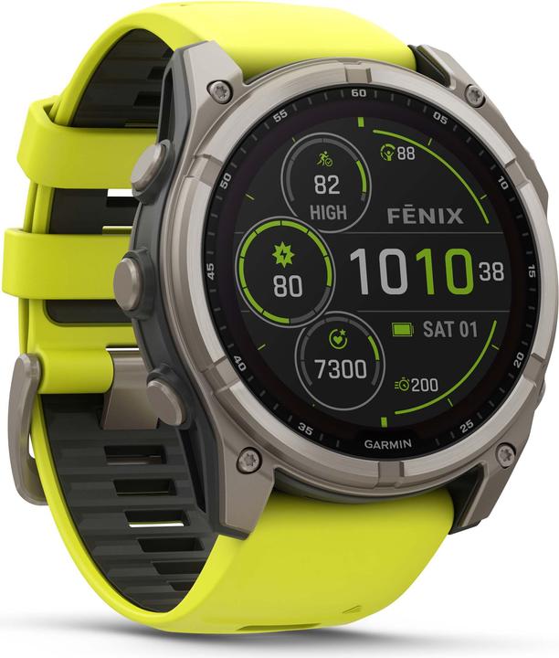 Immagine prodotto Garmin Fenix 8 Solar Sapphire Titanium (51 mm)