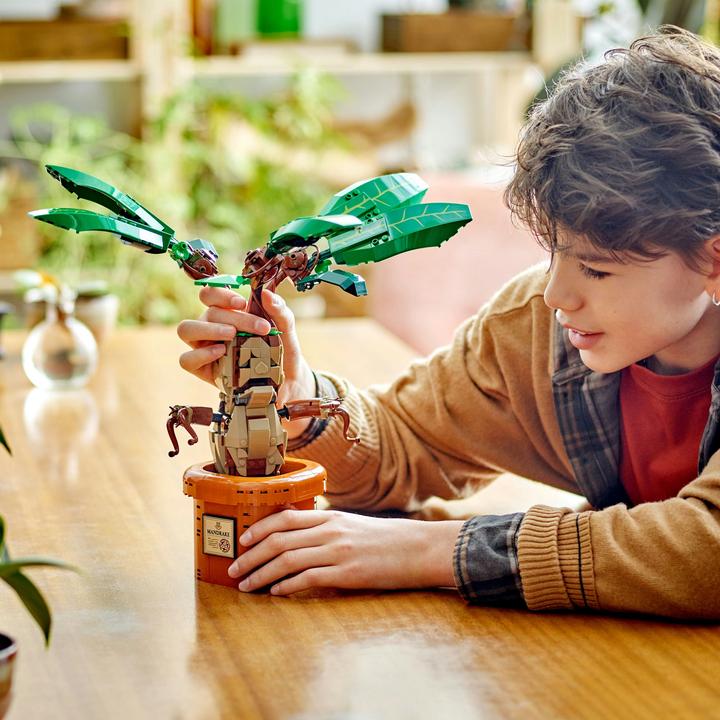 Actual product image LEGO 76433 Magic potion plant: Mandrake (76433, LEGO Harry Potter)