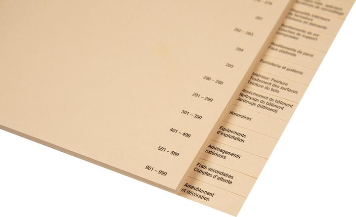 Produktbild Biella Bauabrechnungsregister, französisch