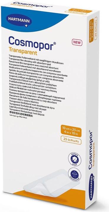 Immagine prodotto Cosmopor trasparente 10x25cm sterile 25 pezzi (25 x)