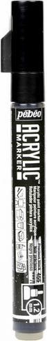 Produktbild Pebeo Acrylic Marker Dünn Rundspitze 1,2mm (Edles Schwarz, 1.20 mm)