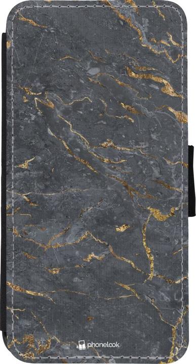 Image du produit PhoneLook Coque Wallet noir Grey Gold Marble (Apple iPhone XR)