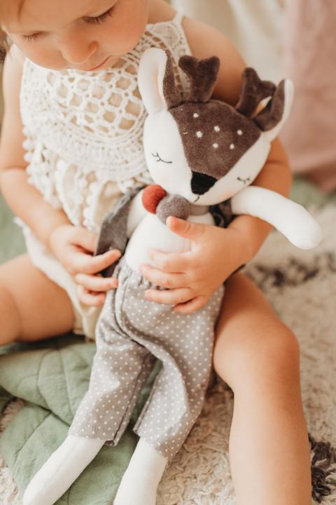 Image du produit Kikadu Grande poupée chevreuil Boy