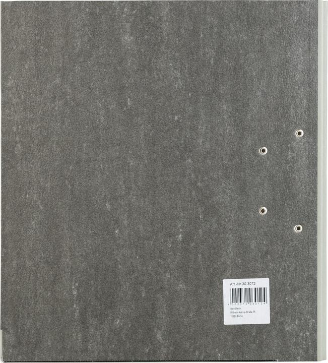 Produktbild Idena Ordner A4 grau 5cm Wolkenmarmor FSC-Mix (A4, 50 mm, 1 Stück)