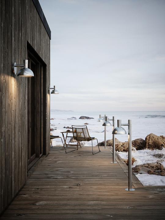 Produktbild Nordlux Arki Outdoor, Wandleuchte, Verzinkt (E27, IP54)