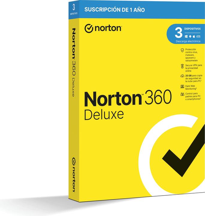 Produktbild Norton 360 Deluxe (1 User, 12 Monate)