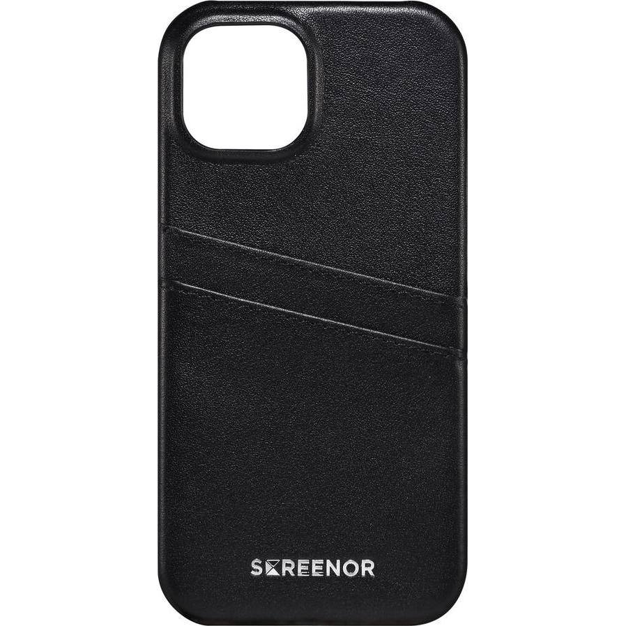 Screenor LUMO iPHONE 15 BLACK (Apple iPhone 15), Smartphone Hülle, Schwarz