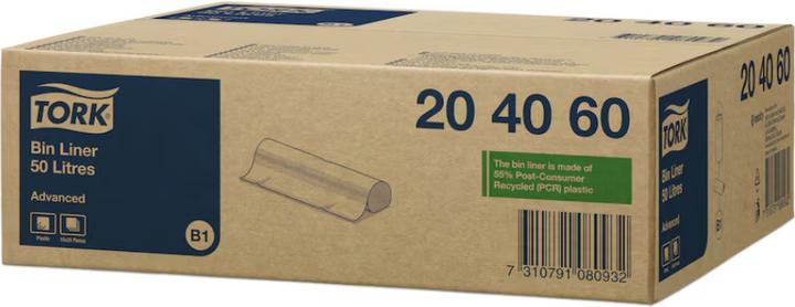 Produktbild Tork Abfallsäcke 50 l Transparent B1 (10 x, 50 l)