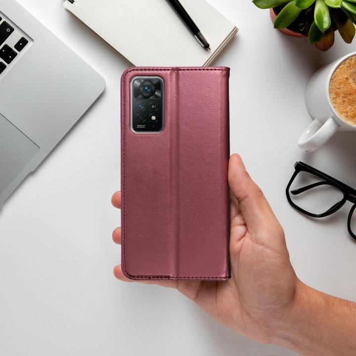 Immagine prodotto NoName Book case OEM SMART MAGNETO Book case for REALME 14 PRO PLUS burgundy (Realme 14x)
