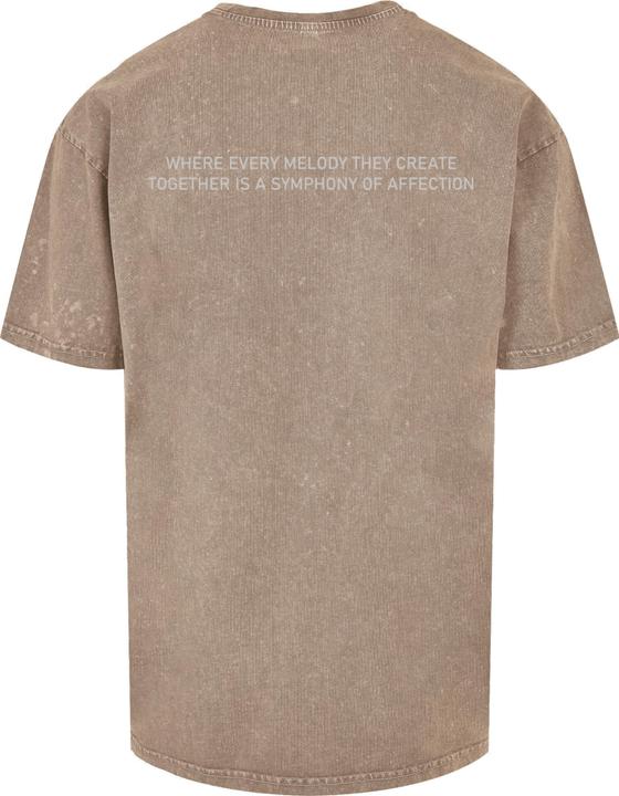 Produktbild Merchcode Love Birds Acid Washed Heavy Oversize Tee - 134769 (S)