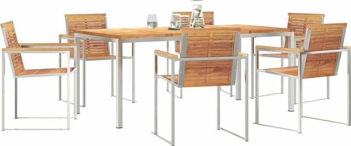 Produktbild vidaXL Outdoortisch-Set (90 x 90 x 75 cm)