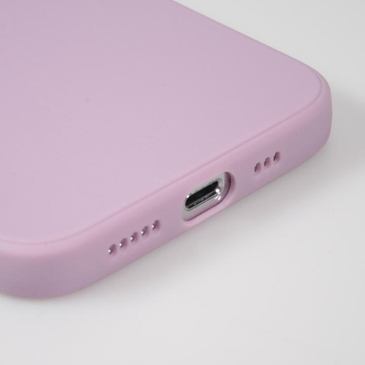 Actual product image PhoneLook Cover Silicone Mat Heart gold t (Apple iPhone 14)