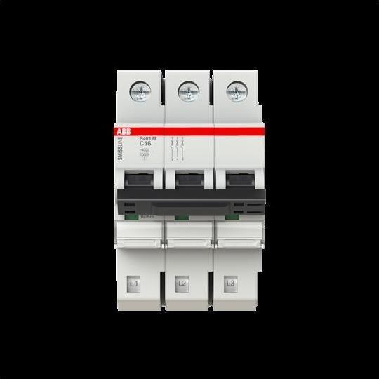 Produktbild ABB Sicherungsautomat S400 Typ C 16A 10kA