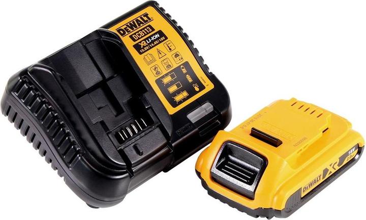 Produktbild DeWalt DCR 027 D1 Akku Radio DAB+ 10,8-18,0 V + 1x Akku 2,0 Ah + Ladegerät (DAB+, FM, Bluetooth)