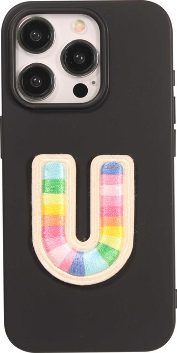 Actual product image PhoneLook Sticker Sticker for mobile/tablet/computer 3D embroidered Lettre U
