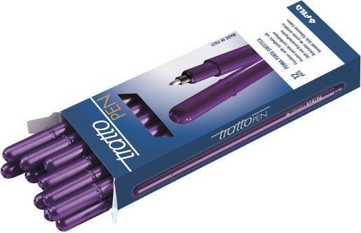 Tratto Technical pen Purple Fine 12 piece(s) (12x)