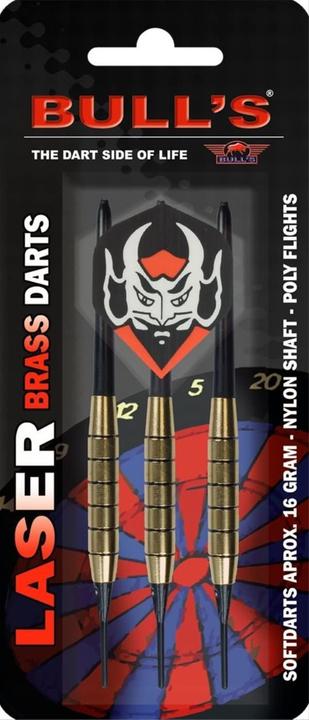 Image du produit Bull's Bulls 3 flèches souples laser (16 g)