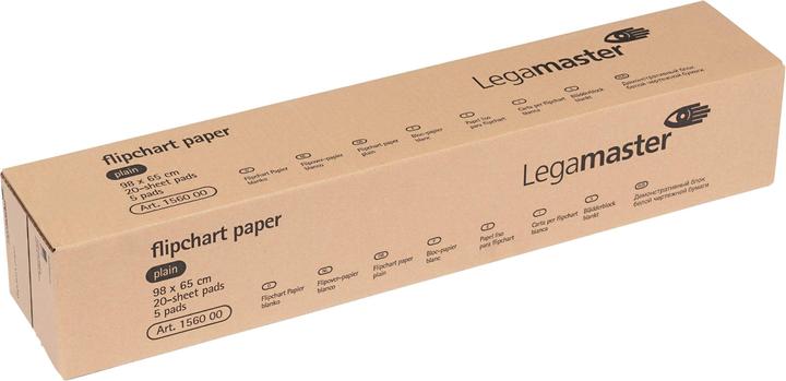Produktbild Legamaster Flipchart Papier 5x