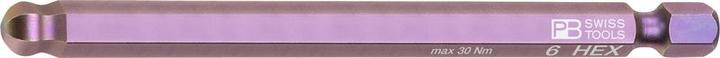 PB Swiss Tools Punta esagonale PB E6.L212 misura 6 (Chiave a brugola)