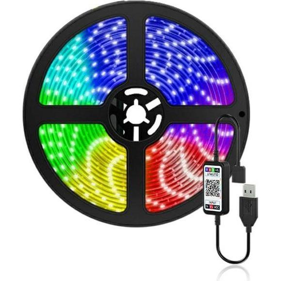 Xtrike Me, Striscia LED, RGB LED strip with Bluetooth controller 3m HT-5050 B3 (300 cm)
