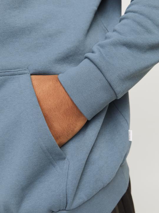 Actual product image Jack & Jones Plus Size Unicoloured Hooded Sweatshirt Hooded Sweatshirt (3XL)