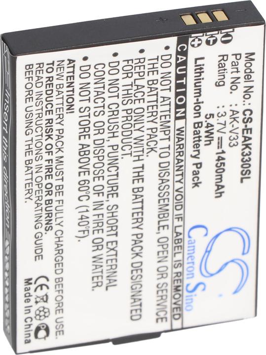 Actual product image AccuCell Battery Emporia Solid AK-V33