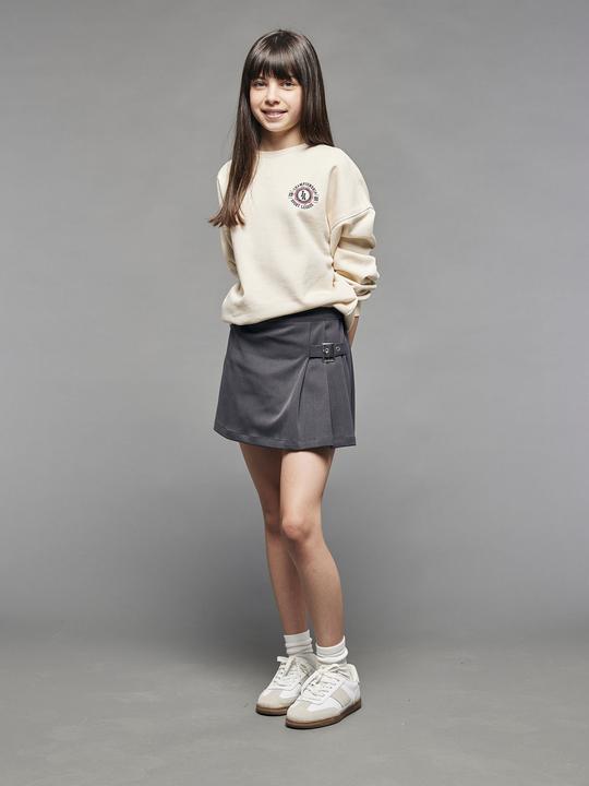 Immagine prodotto Jonen Mädchen Sweatshirt mit Glitzerbuchstaben hinten (128)