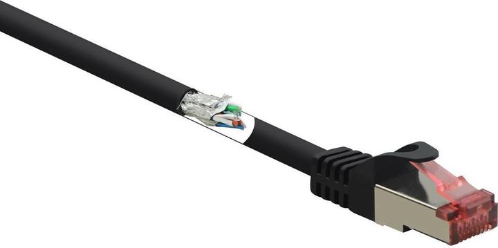 Actual product image Renkforce CAT6 S/FTP network cable 15 cm (S/FTP, CAT6, 0.25 m)