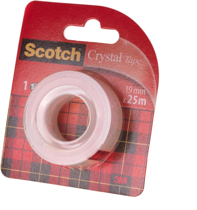 Image du produit Scotch Bande adhésive Crystal Clear 600 (19mmx25m) (19 mm)