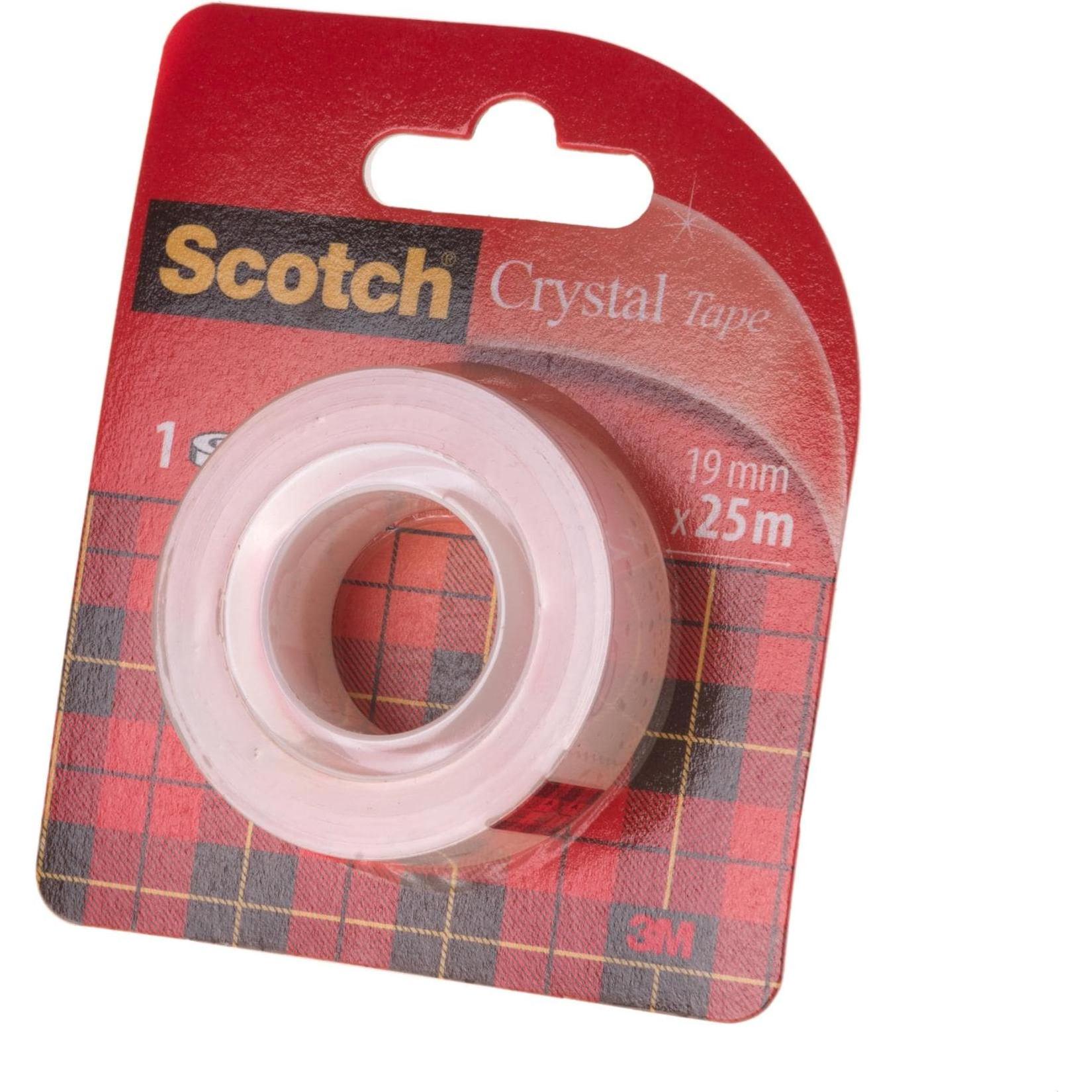 Scotch, Klebeband, Crystal Klebeband (19 mm)