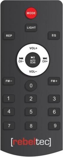 Actual product image Rebeltec Portable speaker SoundBox 630 Bluetooth karaoke speaker (4 h)