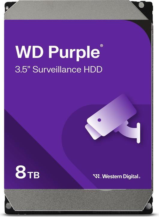 WD Purple (8 TB, 3.5", CMR)