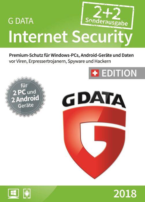 Image du produit G Data Internet Security 2018 édition spéciale 2+2 (2 Utilisateur, 12 mois)