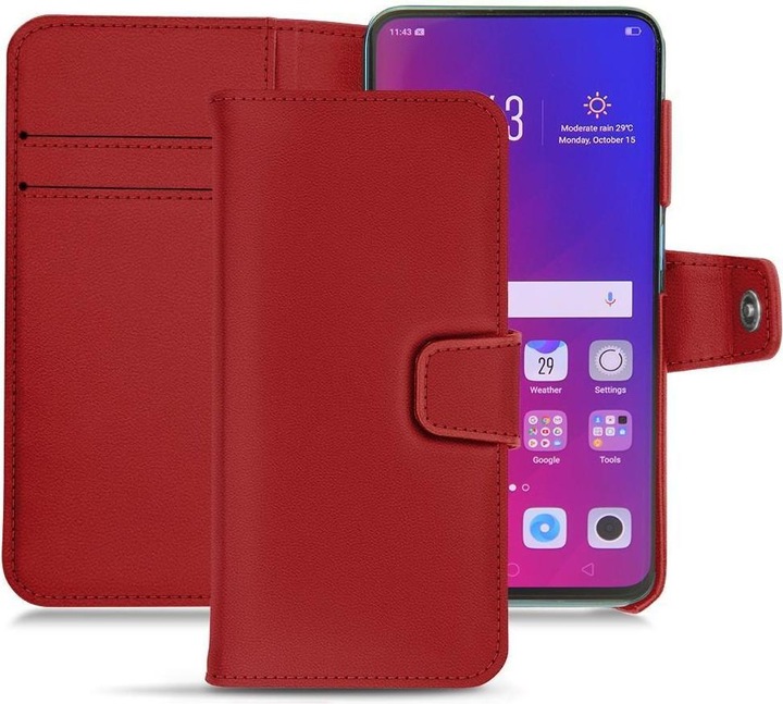 Produktbild Noreve Lederschutzhülle Wallet (Oppo Find X)