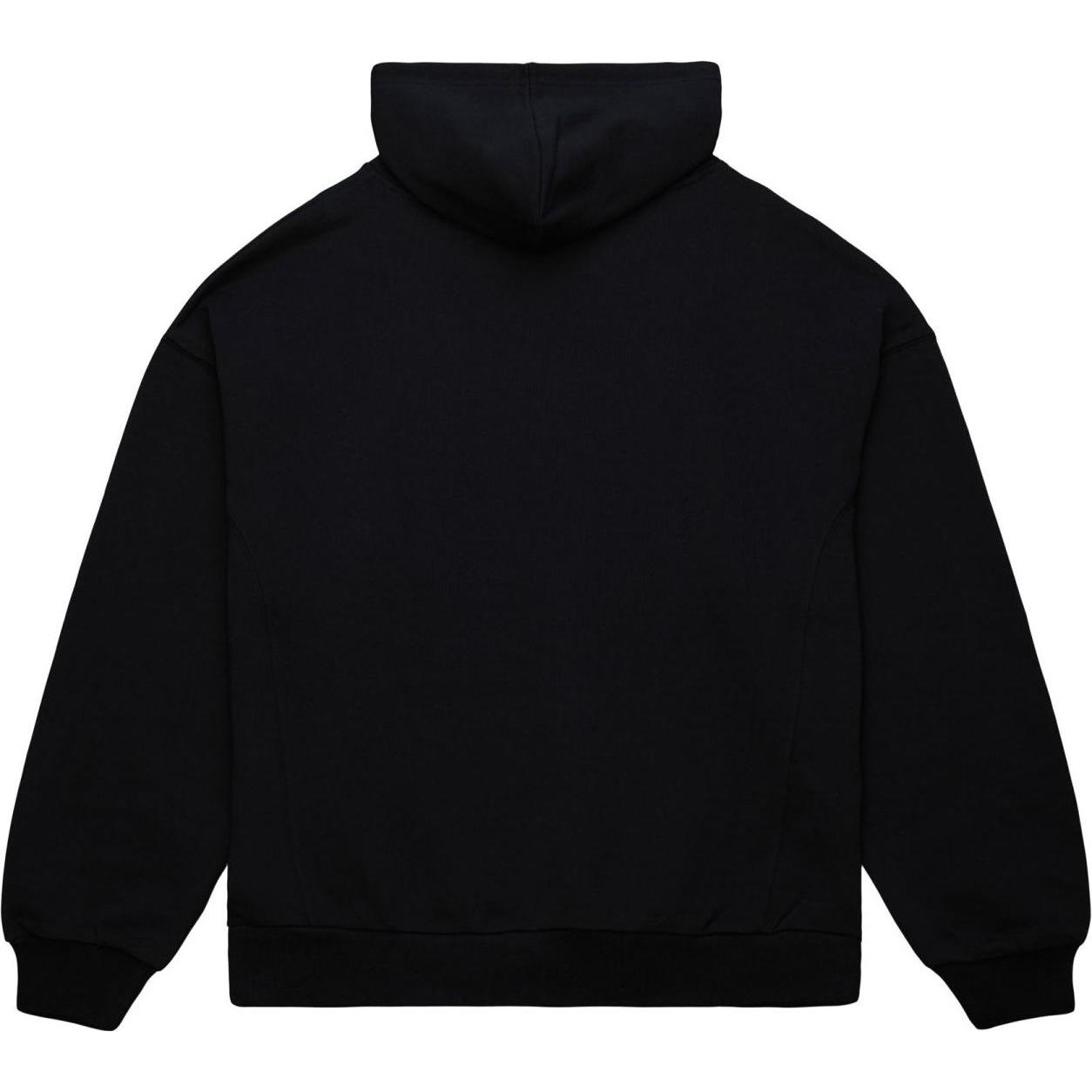 Thumbnail - Mitchell & Ness, Herren, Pullover, Fleece Oversized Hoody Chicago Bulls - S, Schwarz, (S)